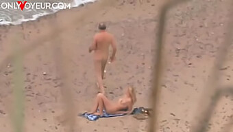 Mature Man Shirley Harris Catches Couples Making Love On The Beach