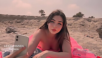 I Get Paid To Suck Dick On The Beach And End Up With A Face Full Of Cum (In Spanish)